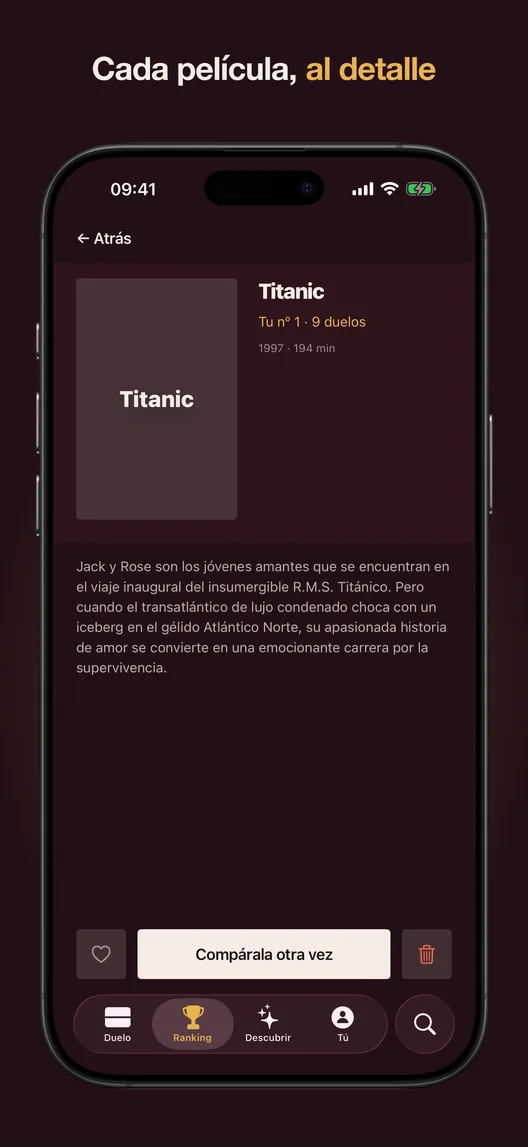 Cada película, al detalle